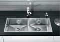 Blanco Zerox 400/400-IF/A Edelstahl Seidenglanz Einbauspüle 513703