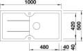 Blanco Idessa XL 6 S weiß Keramik Einbauspüle 520310