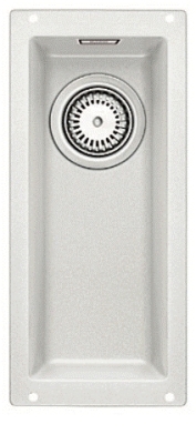 Blanco Subline 160-U weiß Silgranit Unterbauspüle 513394