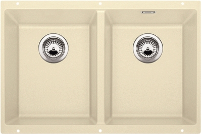 Blanco Subline 350/350-U jasmin Silgranit Unterbauspüle 523579