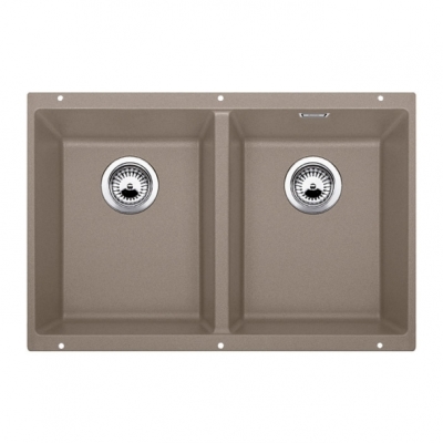 Blanco Subline 350/350-U tartufo Silgranit Unterbaubecken 523581