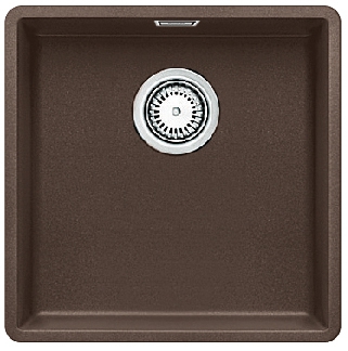Blanco Subline 400-F cafe Silgranit Einbauspüle flächenbündig 523499