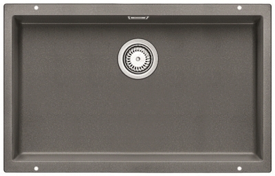 Blanco Subline 700-U alumetallic Silgranit Unterbauspüle 523444