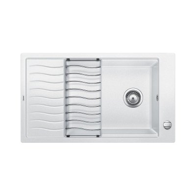 Blanco Elon XL 8 S weiß Silgranit Einbauspüle 520488