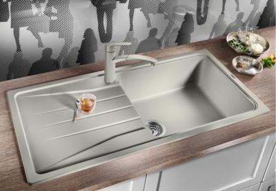Blanco Sona XL 6 S alumetallic Silgranit Einbauspüle 519691