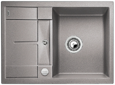 Blanco Metra 45 S Compact alumetallic Silgranit Einbauspüle 519574 Blanco Metra 45 S Compact alumetallic Silgranit Einbauspüle 519574