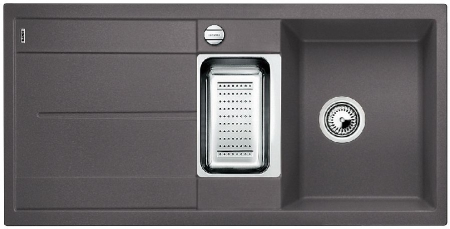 Blanco Metra 6 S felsgrau Silgranit Einbauspüle 518877 Blanco Metra 6 S felsgrau Silgranit Einbauspüle 518877