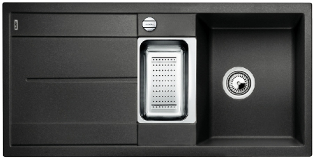 Blanco Metra 6 S-F anthrazit Silgranit Einbauspüle flächenbündig 519113 Blanco Metra 6 S-F anthrazit Silgranit Einbauspüle flächenbündig 519113
