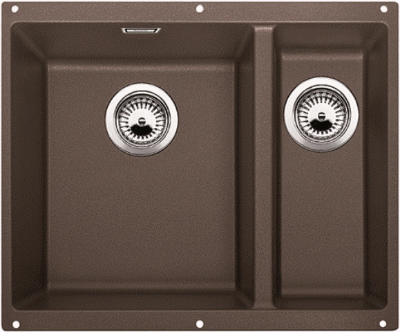 Blanco Subline 340/160-U cafe Silgranit Unterbauspüle 515057 520410 Blanco Subline 340/160-U cafe Silgranit Unterbauspüle 515057 520410