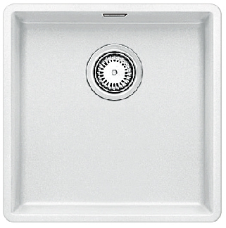 Blanco Subline 400-F weiß Silgranit Einbauspüle flächenbündig 523497 Blanco Subline 400-F weiß Silgranit Einbauspüle flächenbündig 523497