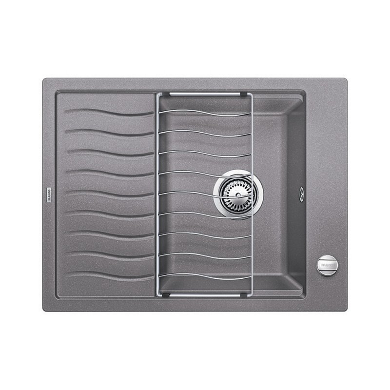 Blanco Elon 45 S alumetallic Silgranit Einbauspüle 520991