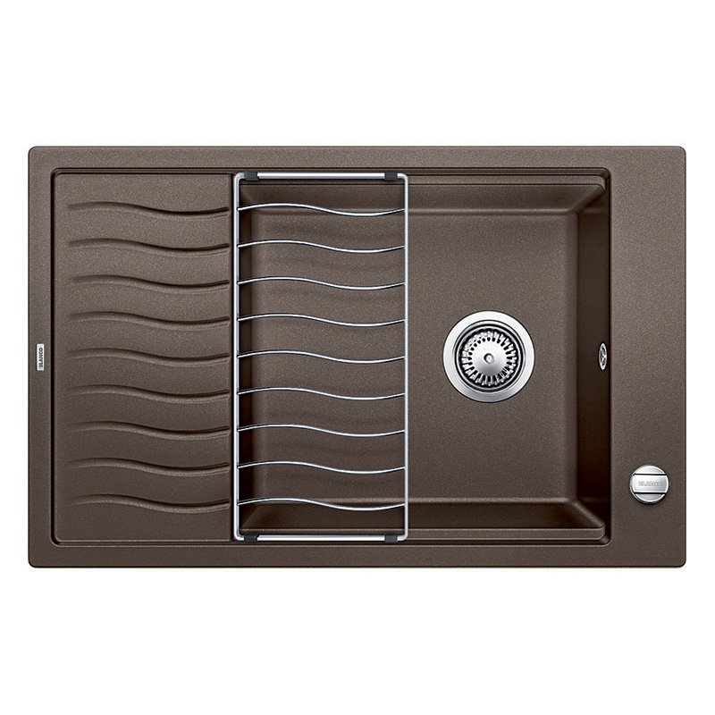 Blanco Elon XL 6 S-F cafe Silgranit Einbauspüle 519517 Blanco Elon XL 6 S-F cafe Silgranit Einbauspüle 519517