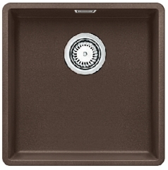 Blanco Subline 400-F cafe Silgranit Einbauspüle flächenbündig 523499