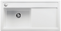 Blanco Zenar XL 6 S weiß Silgranit Einbauspüle links 519285 519244