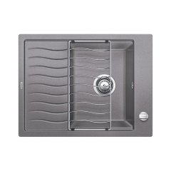 Blanco Elon 45 S alumetallic Silgranit Einbauspüle 520991
