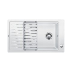 Blanco Elon XL 8 S weiß Silgranit Einbauspüle 520488