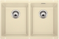 Blanco Subline 350/350-U jasmin Silgranit Unterbauspüle 523579