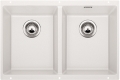 Blanco Subline 350/350-U weiß Silgranit Unterbaubecken 523578