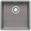 Blanco Subline 400-F alumetallic Silgranit Einbauspüle flächenbündig 523496