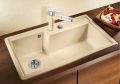 Blanco Plenta weiß Silgranit Einbauspüle 514782
