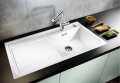 Blanco Zenar XL 6 S-F alumetallic Silgranit Einbauspüle flächenbündig rechts 519309 519325