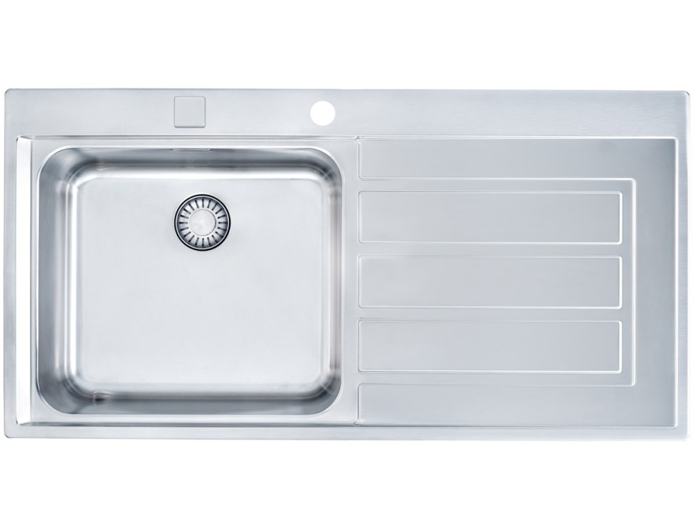 Franke Epos EOX 211 Einbauspüle Edelstahl glatt 127.0380.300 127.0380.301 Franke Epos EOX 211 Einbauspüle Edelstahl glatt 127.0380.300 127.0380.301