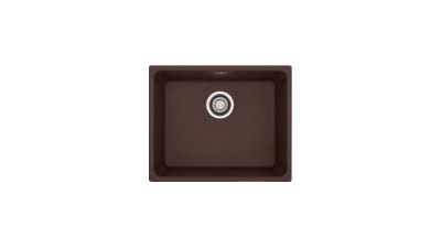 Franke Kubus KBG 110-50 chocolate Fragranit Unterbauspüle 125.0176.646