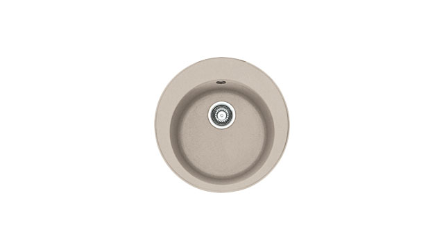 Franke Pamira ROG 610-41 sahara Fragranit Einbauspüle rund 114.0009.504 Franke Pamira ROG 610-41 sahara Fragranit Einbauspüle rund 114.0009.504