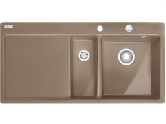Franke Mythos MTK 251-100 cashmere Keramik Einbauspüle 129.0382.457