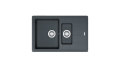 Franke Basis BFG 651-78 graphit Fragranit Einbauspüle 114.0301.361