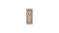 Franke Kubus KBG 110-16 beige Fragranit Unterbauspüle 125.0176.656