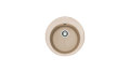 Franke Pamira ROG 610-41 beige Fragranit Einbauspüle rund 114.0009.506