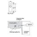 Franke Kubus KBG 110-16 umbra Fragranit Unterbauspüle 125.0302.782