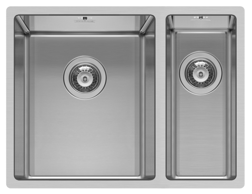 Pyramis Astris (57,5x44) 2B Einbauspüle flächenbündig Edelstahl poliert 101031201 101031101