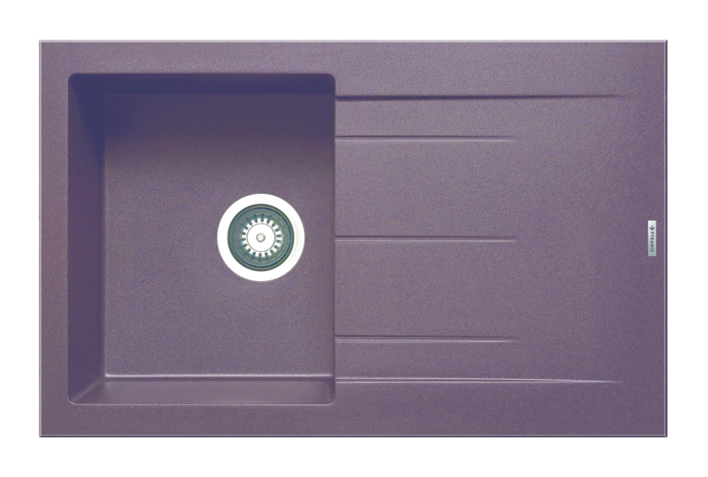 Pyramis Alazia (79x50) 1B 1D Pyragranite Einbauspüle chocolate 070036912