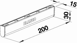 Blanco Movex Fußbetätigung für Blanco Select Abfallsystem 519357