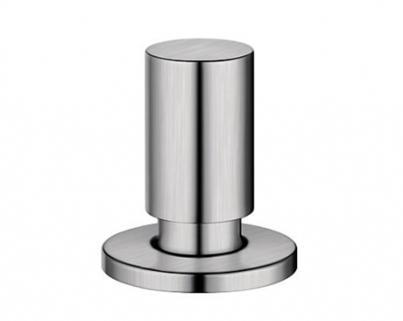 Blanco Zugknopf rund Edelstahl seidenmatt 222118 Blanco Zugknopf rund Edelstahl seidenmatt 222118