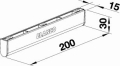 Blanco Movex Fußbetätigung für Blanco Select Abfallsystem 519357