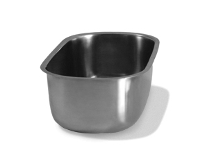 Pyramis 100060001 Restebeckeneinsatz Edelstahl poliert