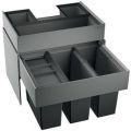 Blanco Select 60/3 Orga mit Organisationsschublade 3x15l Eimer 518726