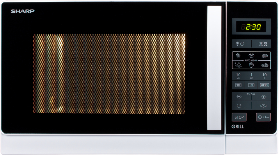 Sharp R-742INW Mikrowelle mit Grill silbermetallic Sharp R-742INW Mikrowelle mit Grill silbermetallic