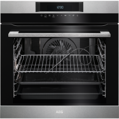 AEG BPK744 Backofen-Set Induktion Edelstahl 60cm EEK:A+