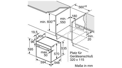 Bosch HND411LW62 Herdset Glaskeramik weiß EEK:A