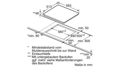 Bosch HBD631CS61 Backofen-Set Glaskeramik Edelstahl EEK:A