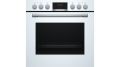Bosch HND411LW62 Herdset Glaskeramik weiß EEK:A