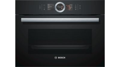 Bosch CSG656RB7 Kompakt-Backofen schwarz Dampffunktion EEK:A+