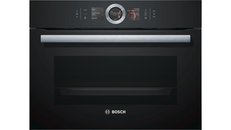 Bosch CSG656RB7 Kompakt-Backofen schwarz Dampffunktion EEK:A+ Bosch CSG656RB7 Kompakt-Backofen schwarz Dampffunktion EEK:A+