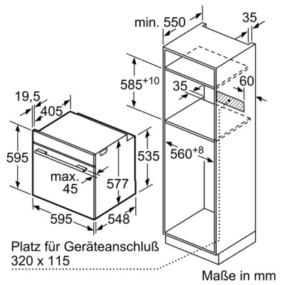 Siemens HS658GXS7 Einbau-Dampfbackofen EEK:A+