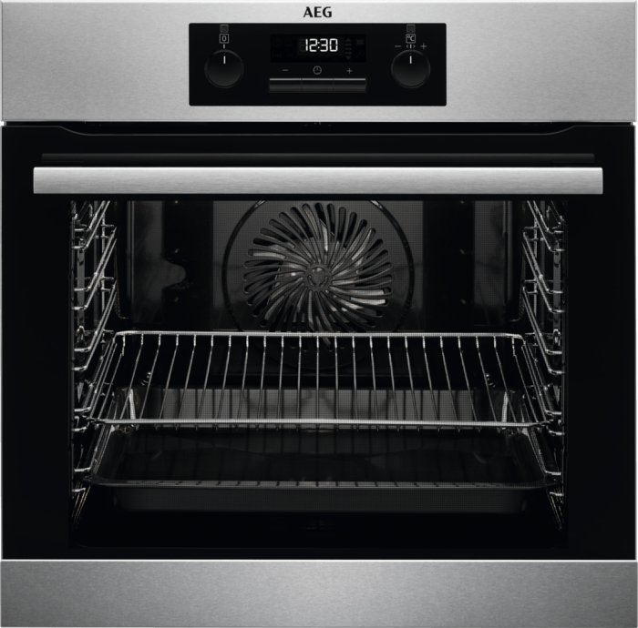 AEG BPB331020M Einbau-Backofen Pyro Edelstahl EEK:A+ AEG BPB331020M Einbau-Backofen Pyro Edelstahl EEK:A+
