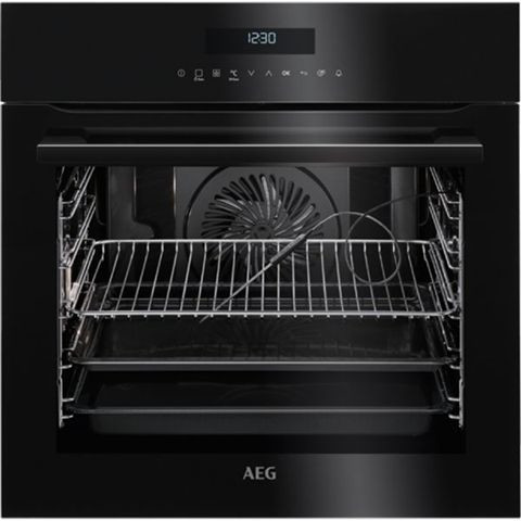 AEG BPE742220B Einbau-Backofen schwarz EEK:A+